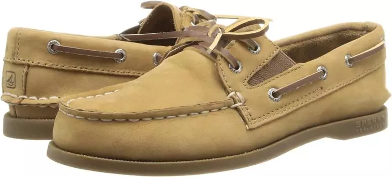 Топсайдеры Authentic Original Slip On Sperry, цвет Sahara Leather