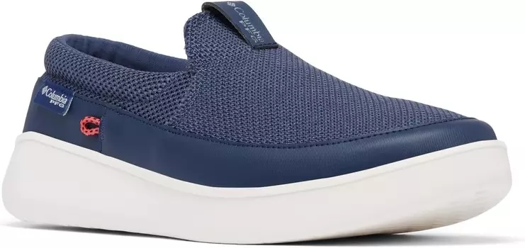 Топсайдеры Columbia Boatside Breathe PFG, цвет Nocturnal/Sunset Red
