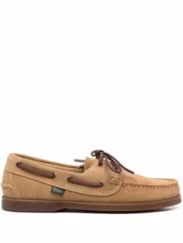 Топсайдеры на шнуровке Paraboot, коричневый