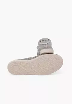 Топсайдеры Nuticos Casual Tallas Altas Lona Lavada Pisamonas, niebla