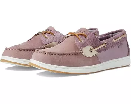 Топсайдеры Sperry Coastfish 2-Eye Woven, цвет Berry