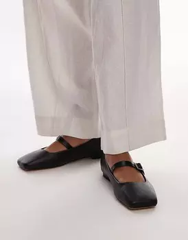Topshop – Arya – Балетки черные