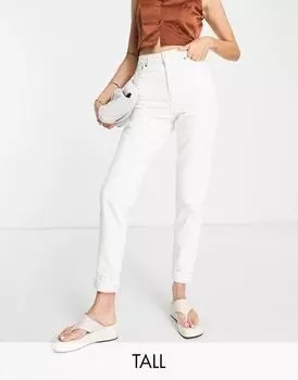 Topshop – Original – Белые джинсы «мама»