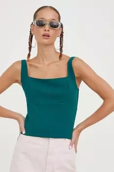 Топы Abercrombie & Fitch, зеленый