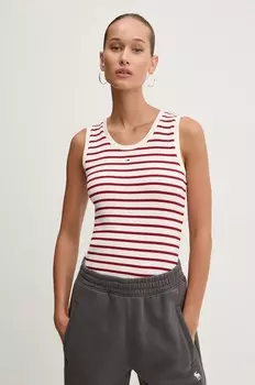 Топы Tommy Jeans, гранатовый