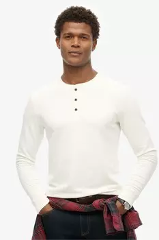 Торговец дедушка топ Superdry, экрю