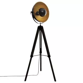 Торшер Atmosphera Crateur d'inrieur Lahti металл дерево пластик черный 156,5 см x 65 см x 57 см