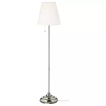 Торшер, белый/никелированный RSTID IKEA