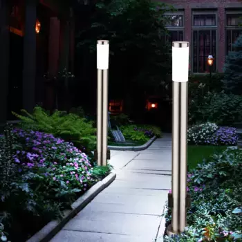 Торшер Globo Lighting, серебряный