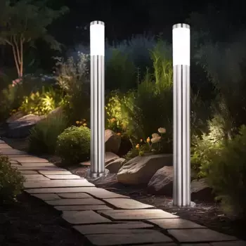 Торшер Globo Lighting, серебряный