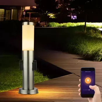 Торшер Globo Lighting, серебряный