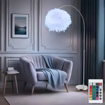 Торшер Globo Lighting, серебряный