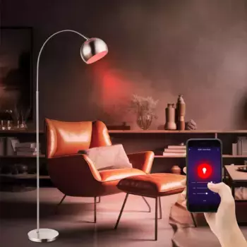 Торшер Globo Lighting, серебряный