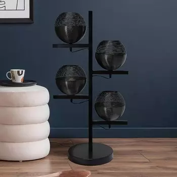 Торшер Kayoom Eclipse 125, черный