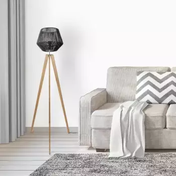 Торшер Paco Home, коричневый
