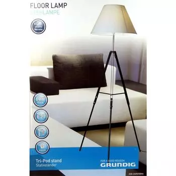Торшер штатив 44х145см Торшер Grundig белый