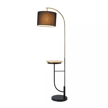Торшер Teamson Home, 165,1x35x165,1 см, черный