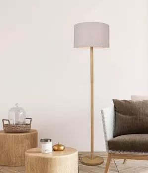 Торшер Trio Korba цвет naturbelassen