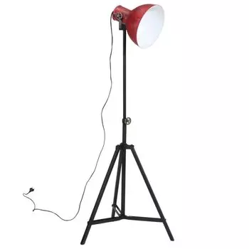 Торшер vidaXL 25 Вт красный 61x61x90/150 см E27