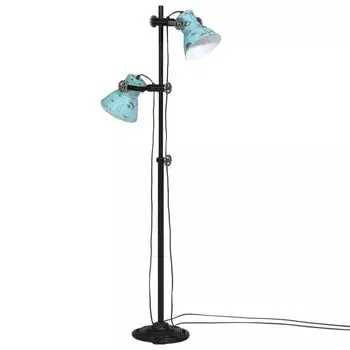 Торшер vidaXL 25 Вт синий 25x25x90/160 см E27