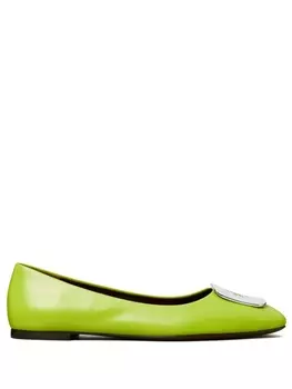 Tory Burch балетки Georgia, зеленый