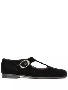 Tory Burch балетки Violet T-Strap, черный