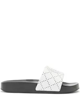 Tory Burch горки для бассейна Double T, белый