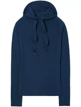 Tory Burch худи с кулиской, синий
