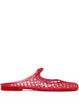 Tory Burch мюли Mellow, красный