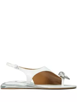 Tory Burch сандалии Patos, белый