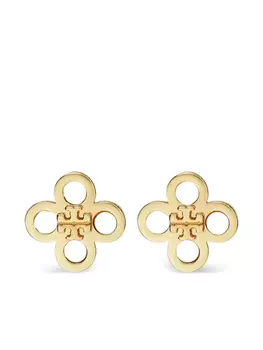 Tory Burch серьги Kira Clover, золотой
