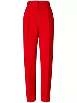 Tory Burch шерстяные брюки, красный