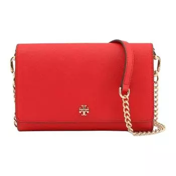 TORY BURCH Сумка через плечо Emerson из коровьей кожи, женская, красная