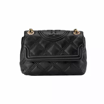 TORY BURCH Сумка через плечо Fleming Sheepskin, женская, черная