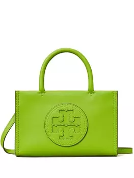 Tory Burch сумка-тоут Ella Bio размера мини, зеленый