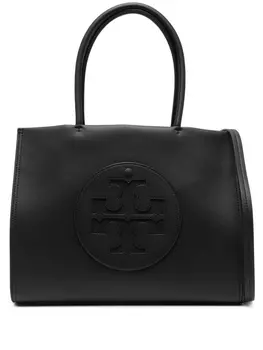 Tory Burch сумка-тоут Ella с нашивкой-логотипом, черный