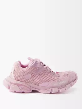 Track.3 проблемные технические тренеры Balenciaga, розовый