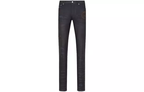 Travis Scott Quarterly Новые товары Джинсы Мужские Синие Dior, синий