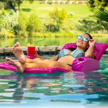 TRC Recreation Супермягкое регулируемое кресло для воды в бассейне, Marina Blue TRC Recreation