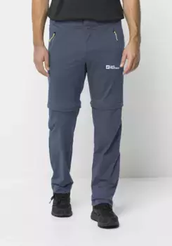 Трекинговые брюки Jack Wolfskin "GLASTAL ZIP OFF PANTS M", цвет Evening-Sky