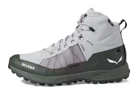 Треккинговые ботинки Salewa Pedroc Pro Mid PTX, светло-серый