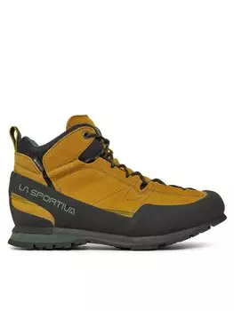 Треккинговые кроссовки Boulder X Mid GORE-TEX 17E732726 La Sportiva, коричневый