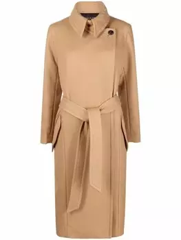 Тренч Amber с поясом rag & bone, коричневый