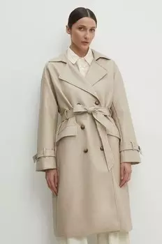 Тренч Answear Lab, бежевый