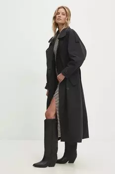 Тренч Answear Lab, черный
