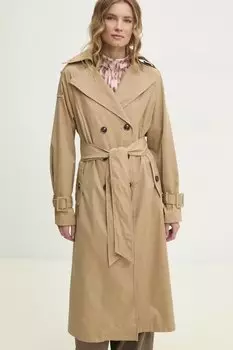 Тренч Answear.Lab, коричневый
