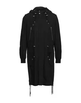 Тренч Balmain, черный