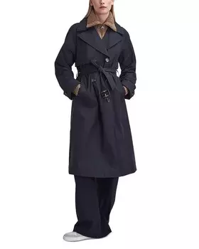 Тренч Barbour Gwyn, черный