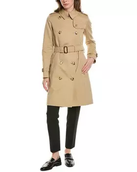 Тренч Burberry Kensington, цвет Honey