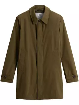 Тренч City Woolrich, зеленый
